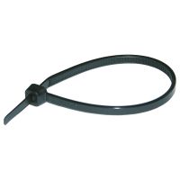 Стяжка кабельная черного цвета, 302x4,8 мм HAUPA 262128