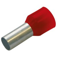 Гильза конечная изолированная (НШВИ) 35/18 цвет красный, упаковка 50 штук HAUPA 270838